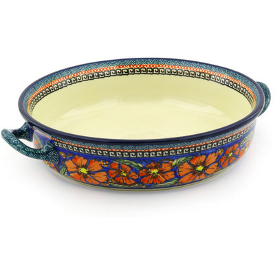 Round Baker with Handles 13"