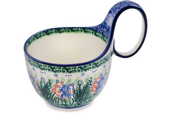 Bowl with Loop-Handle 6"