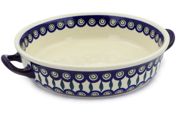 Round Baker with Handles 13"