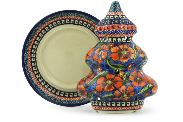 Christmas Tree Candle Holder 6"