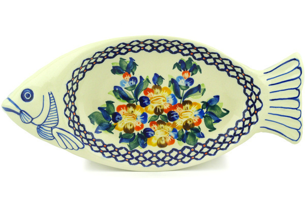 Fish Shaped Platter 15"