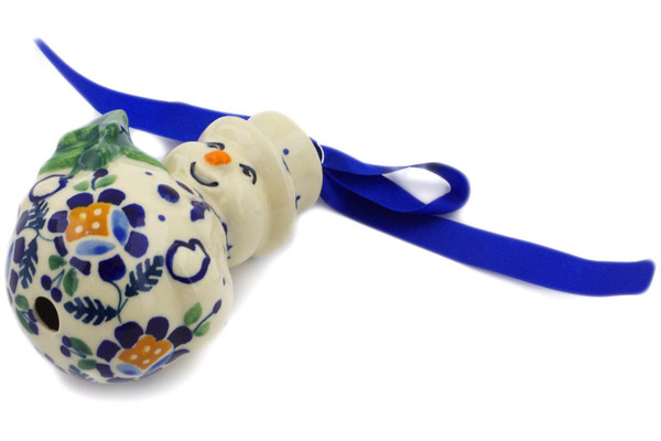 Snowman Ornament 4"