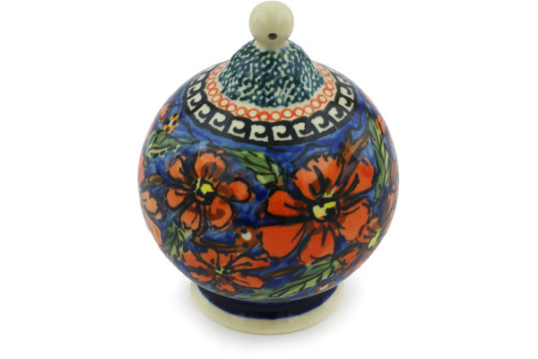 Christmas Ball Ornament 4"