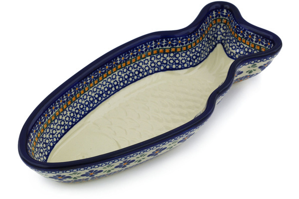 Fish Shaped Platter 14"