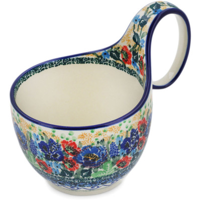 Bowl with Loop-Handle 6"