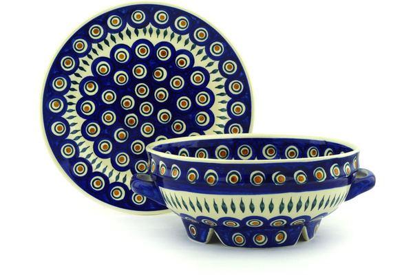 Colander with Plate 10"