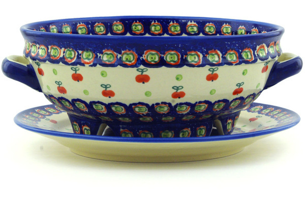 Colander with Plate 10"