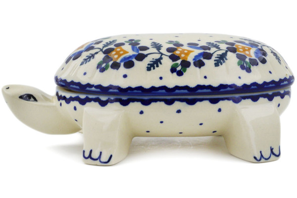 Turtle Shaped Jar 6"