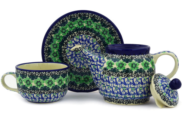 Tea Set for One 17 oz