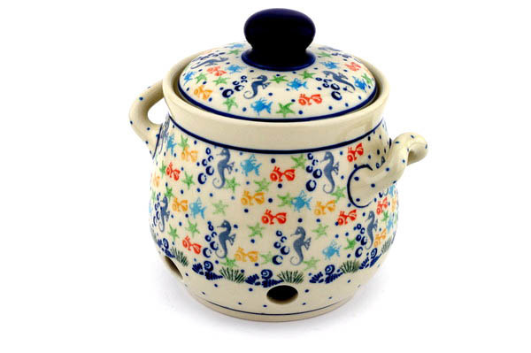 Garlic and Onion Jar 6"