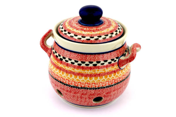 Garlic and Onion Jar 6"