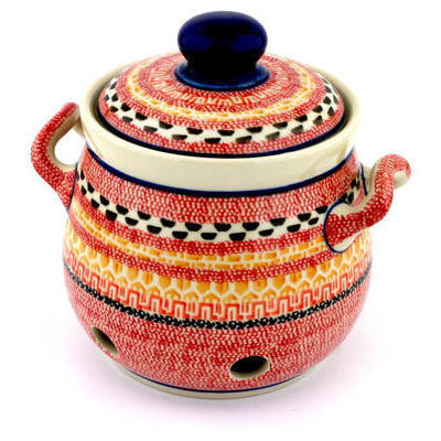 Garlic and Onion Jar 6"