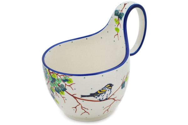 Bowl with Loop-Handle 6"