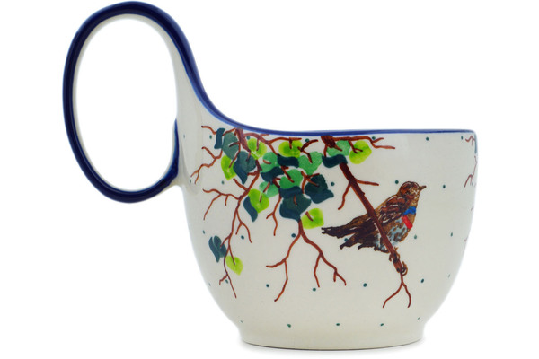 Bowl with Loop-Handle 6"