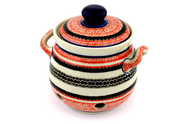 Garlic and Onion Jar 6"