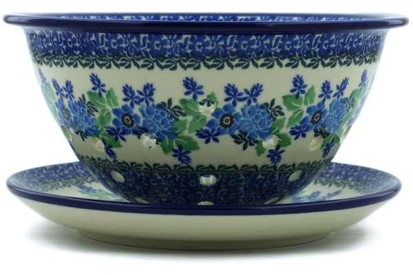 Colander with Plate 8"