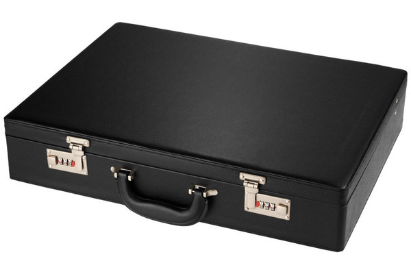 Stainles steel cutlery set in suitcase 68 pcs for 12