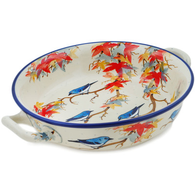 Round Baker with Handles 10"