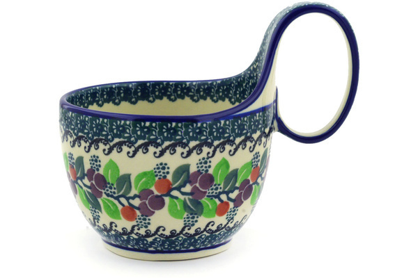 Bowl with Loop-Handle 6"