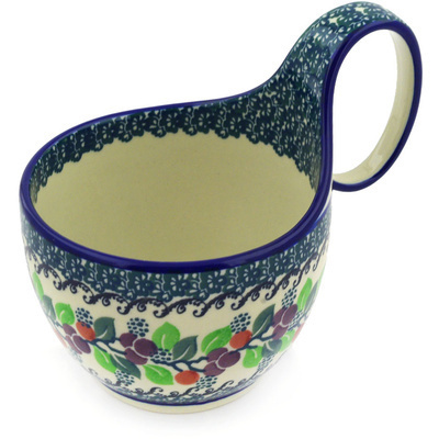 Bowl with Loop-Handle 6"