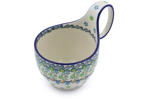 Bowl with Loop-Handle 6"