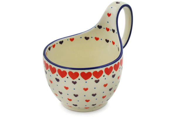 Bowl with Loop-Handle 6"