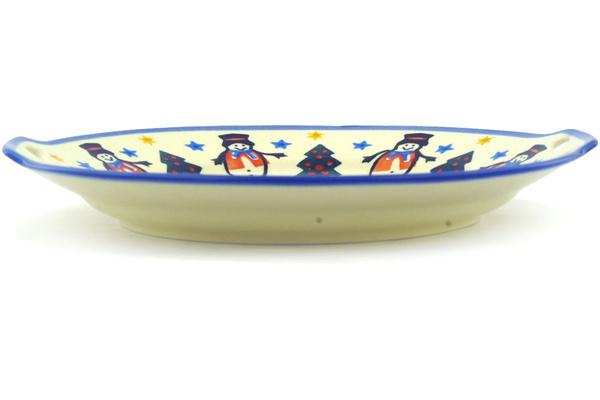 Platter with Handles 10"