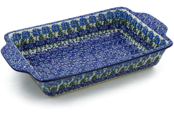 Rectangular Baker with Handles 13"
