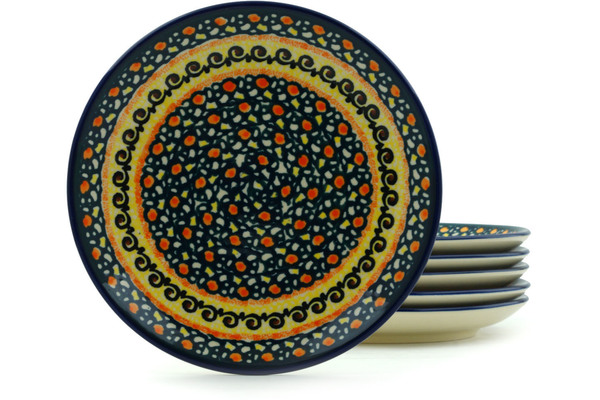 Set of 6 Plates 7"