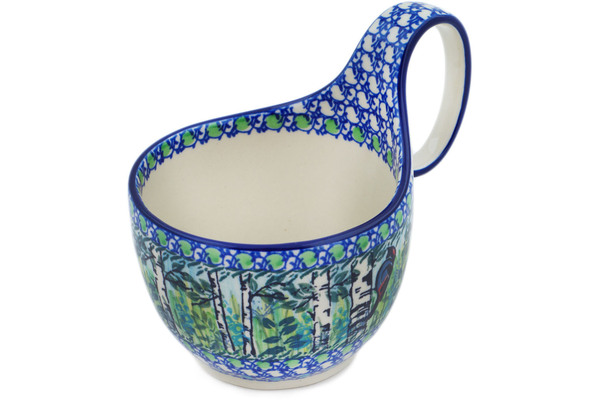 Bowl with Loop-Handle 6"