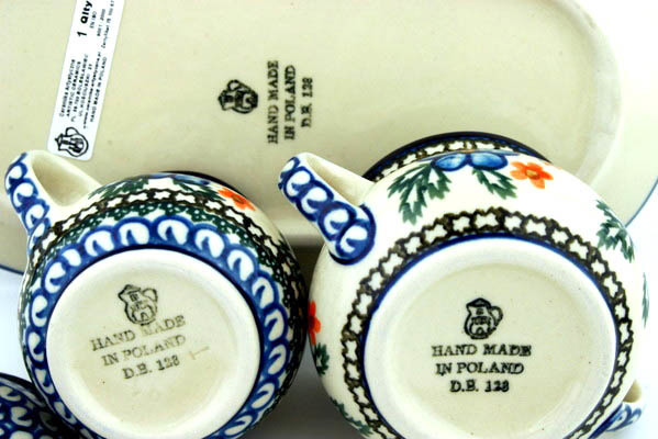 Sugar and Creamer Set 10"