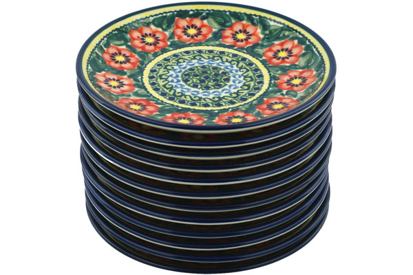 Set of 12 Plates 7"