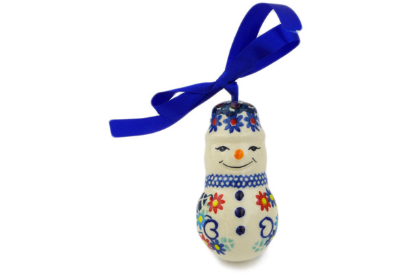 Snowman Ornament 3"
