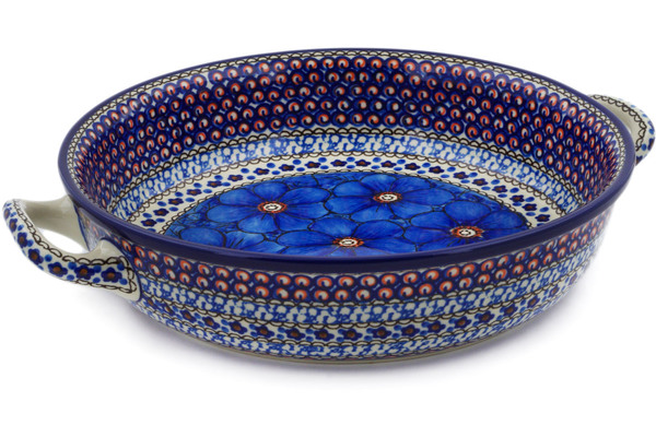 Round Baker with Handles 10-inch