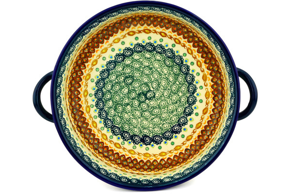 Round Baker with Handles 13"