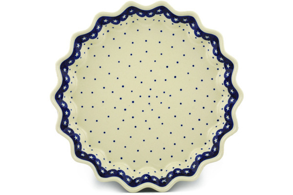 Fluted Pie Dish 13"