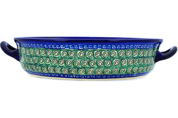 Round Baker with Handles 13"