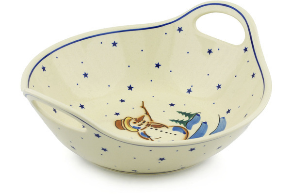 Bowl with Handles 14"