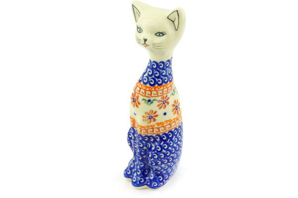 Cat Figurine 8"