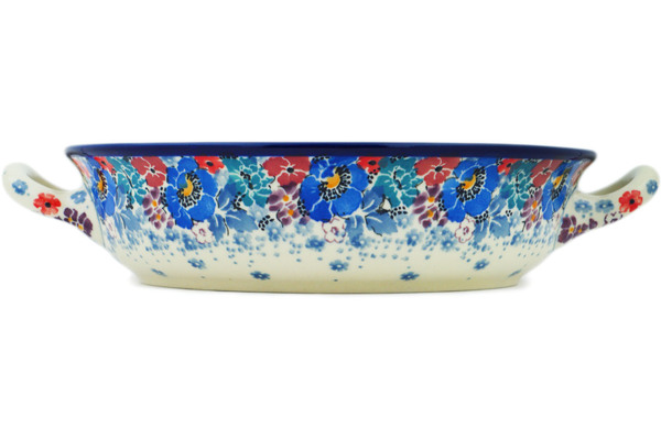 Round Baker with Handles 10"