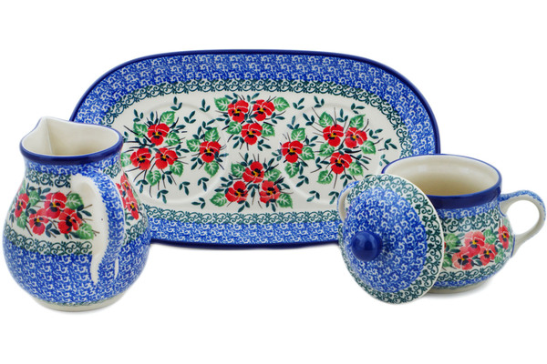 Sugar and Creamer Set 11"