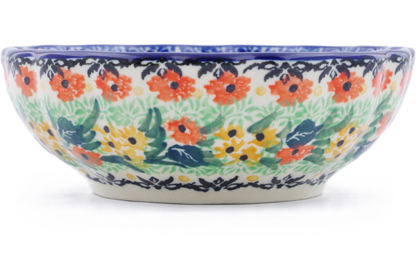 Scalloped Fluted Bowl 5"