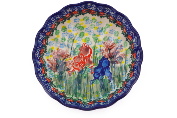 Scalloped Fluted Bowl 5"