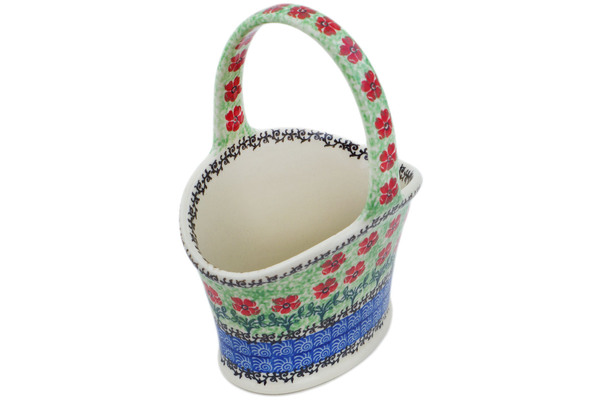 Basket with Handle 7"