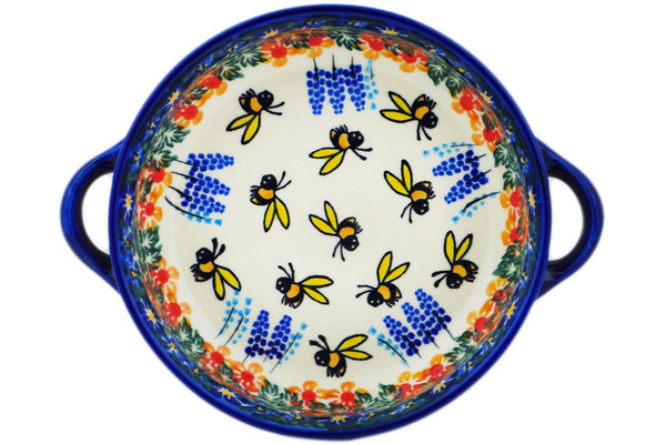 Round Baker with Handles 8"