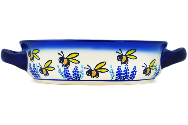 Round Baker with Handles 8"