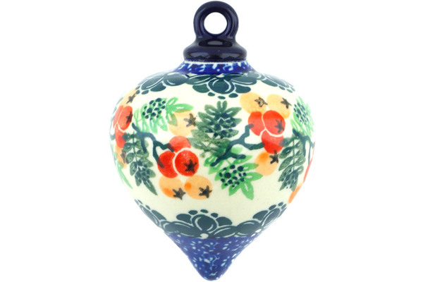 Christmas Ball Ornament 4"