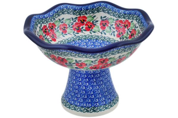 Bowl with Pedestal 8"