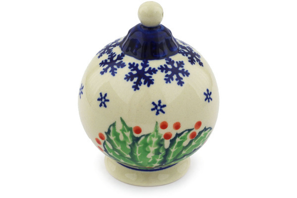 Christmas Ball Ornament 4"