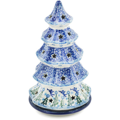 Christmas Tree Candle Holder 10"